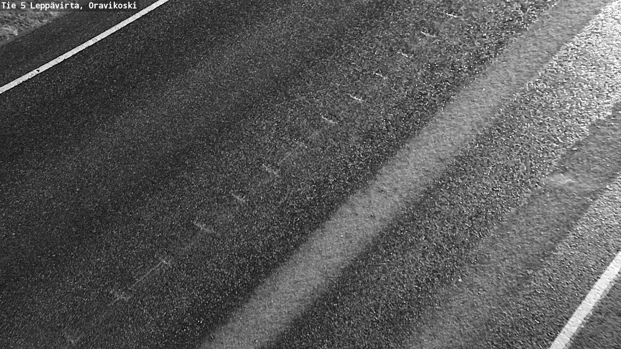 Weather Camera Image Road 5 Leppävirta, Oravikoski, Leppävirta, Pohjois-Savo