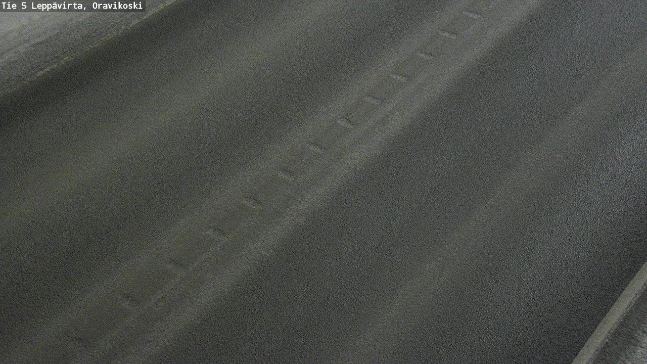 Weather Camera Image Väg 5 Leppävirta, Oravikoski, Leppävirta, Pohjois-Savo