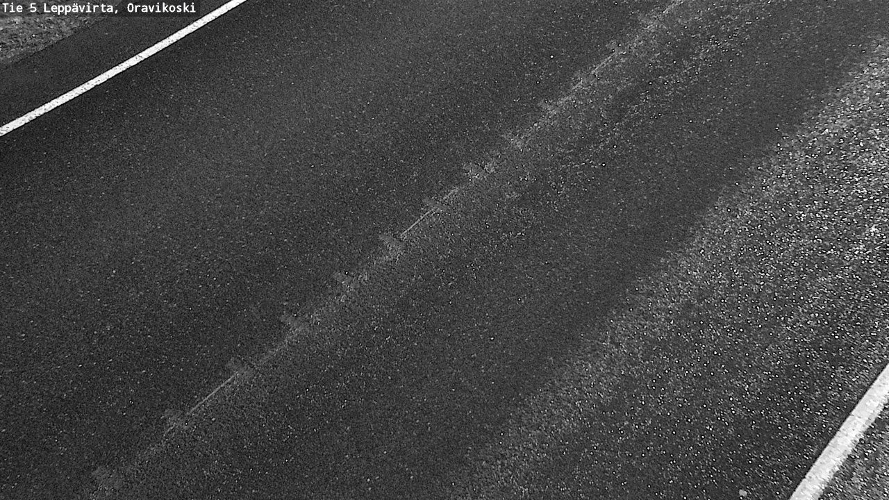 Weather Camera Image Väg 5 Leppävirta, Oravikoski, Leppävirta, Pohjois-Savo