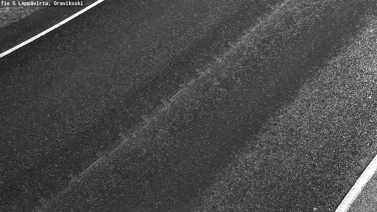 Weather Camera Image Road 5 Leppävirta, Oravikoski, Leppävirta, Pohjois-Savo