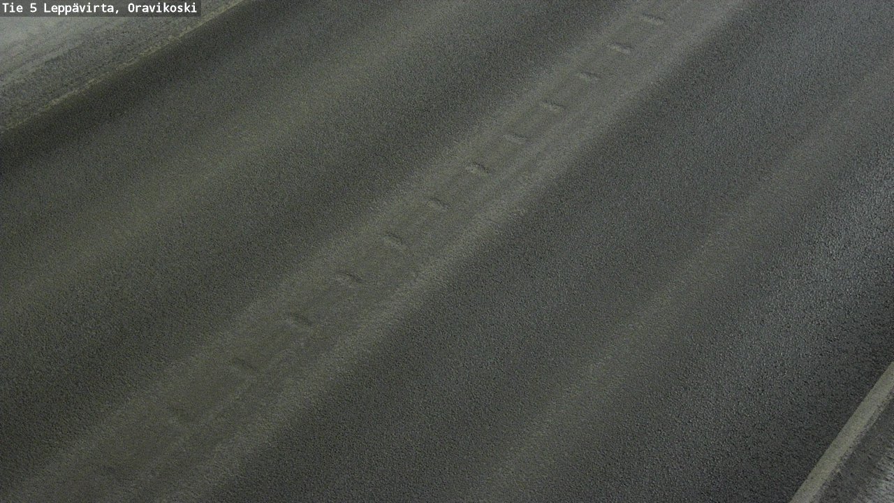 Weather Camera Image Väg 5 Leppävirta, Oravikoski, Leppävirta, Pohjois-Savo