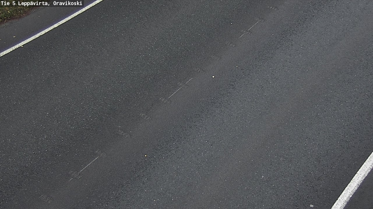 Weather Camera Image Väg 5 Leppävirta, Oravikoski, Leppävirta, Pohjois-Savo