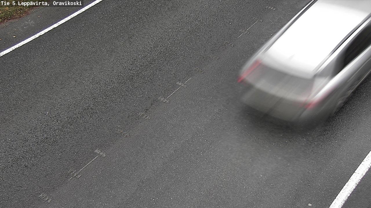 Weather Camera Image Väg 5 Leppävirta, Oravikoski, Leppävirta, Pohjois-Savo