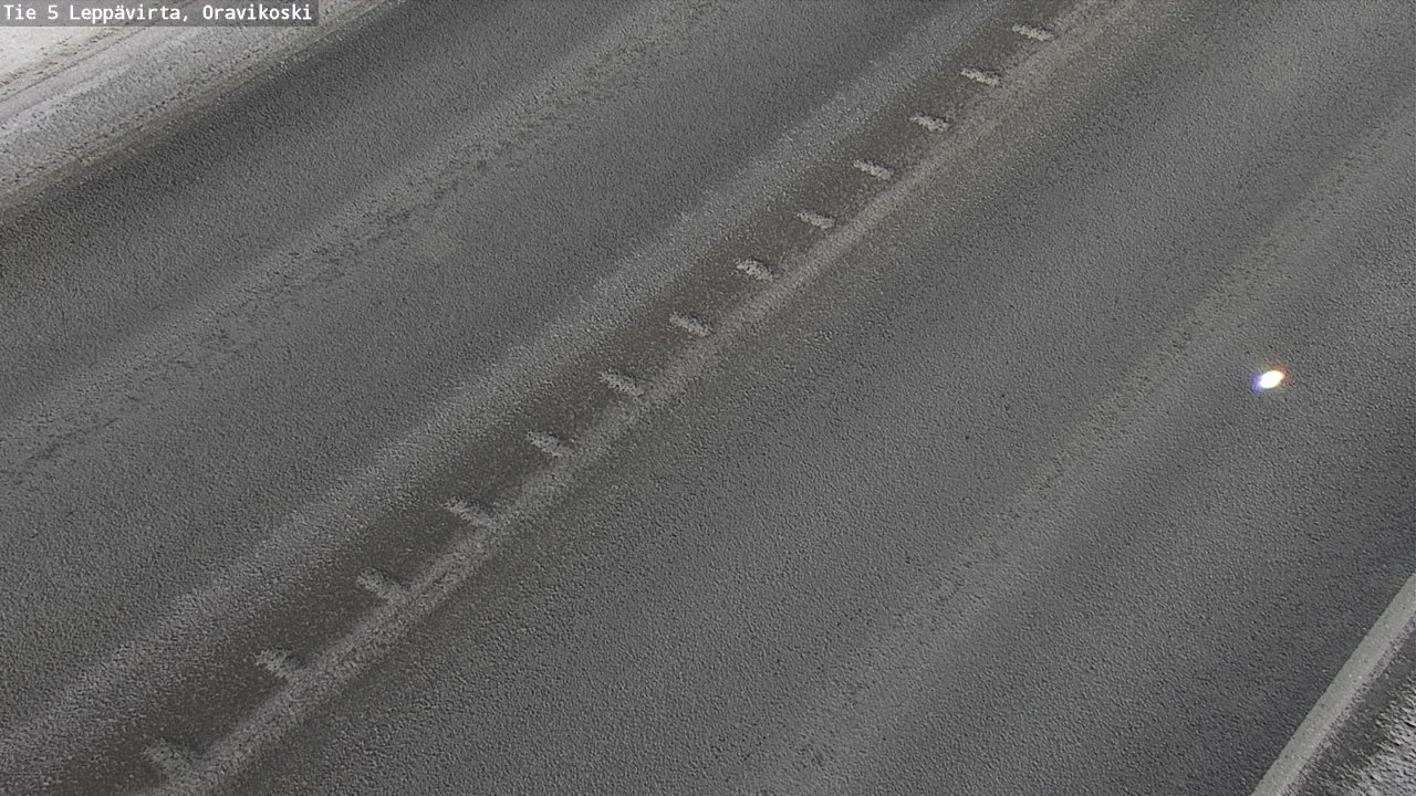 Weather Camera Image Väg 5 Leppävirta, Oravikoski, Leppävirta, Pohjois-Savo