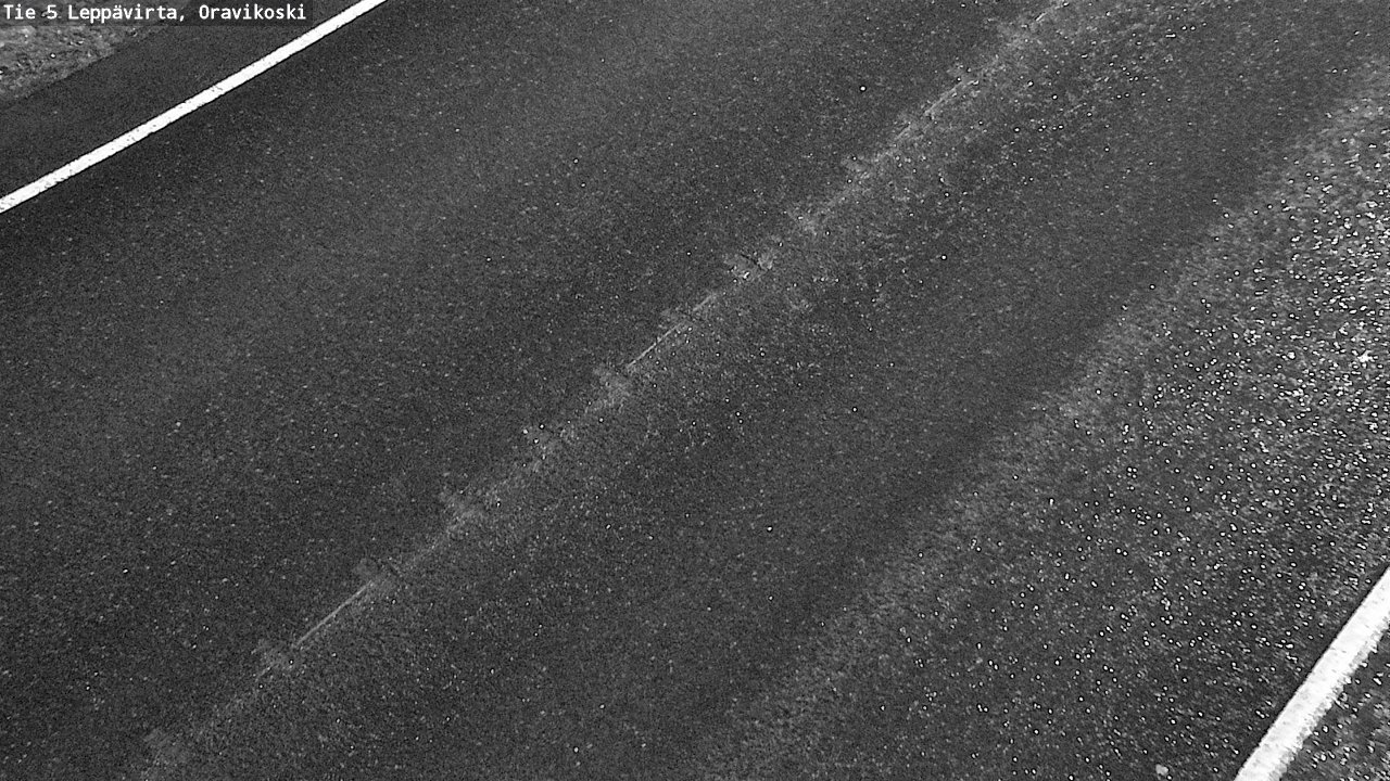 Weather Camera Image Väg 5 Leppävirta, Oravikoski, Leppävirta, Pohjois-Savo