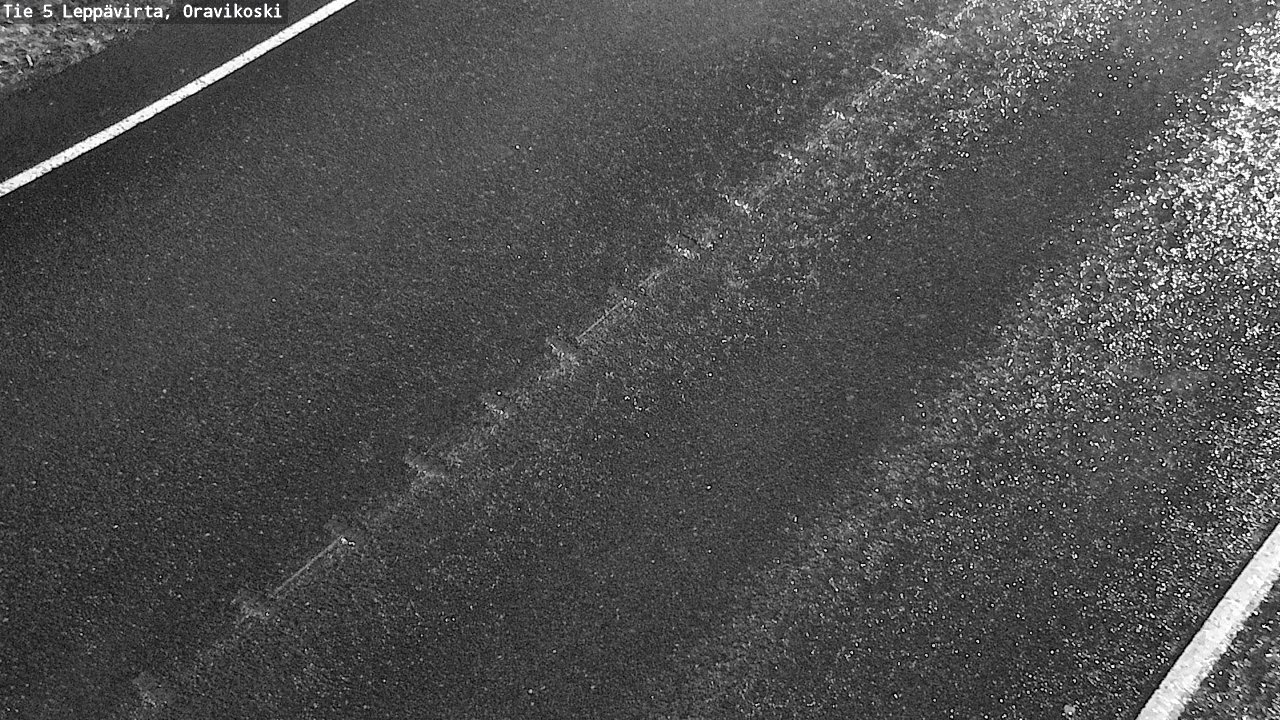 Weather Camera Image Väg 5 Leppävirta, Oravikoski, Leppävirta, Pohjois-Savo