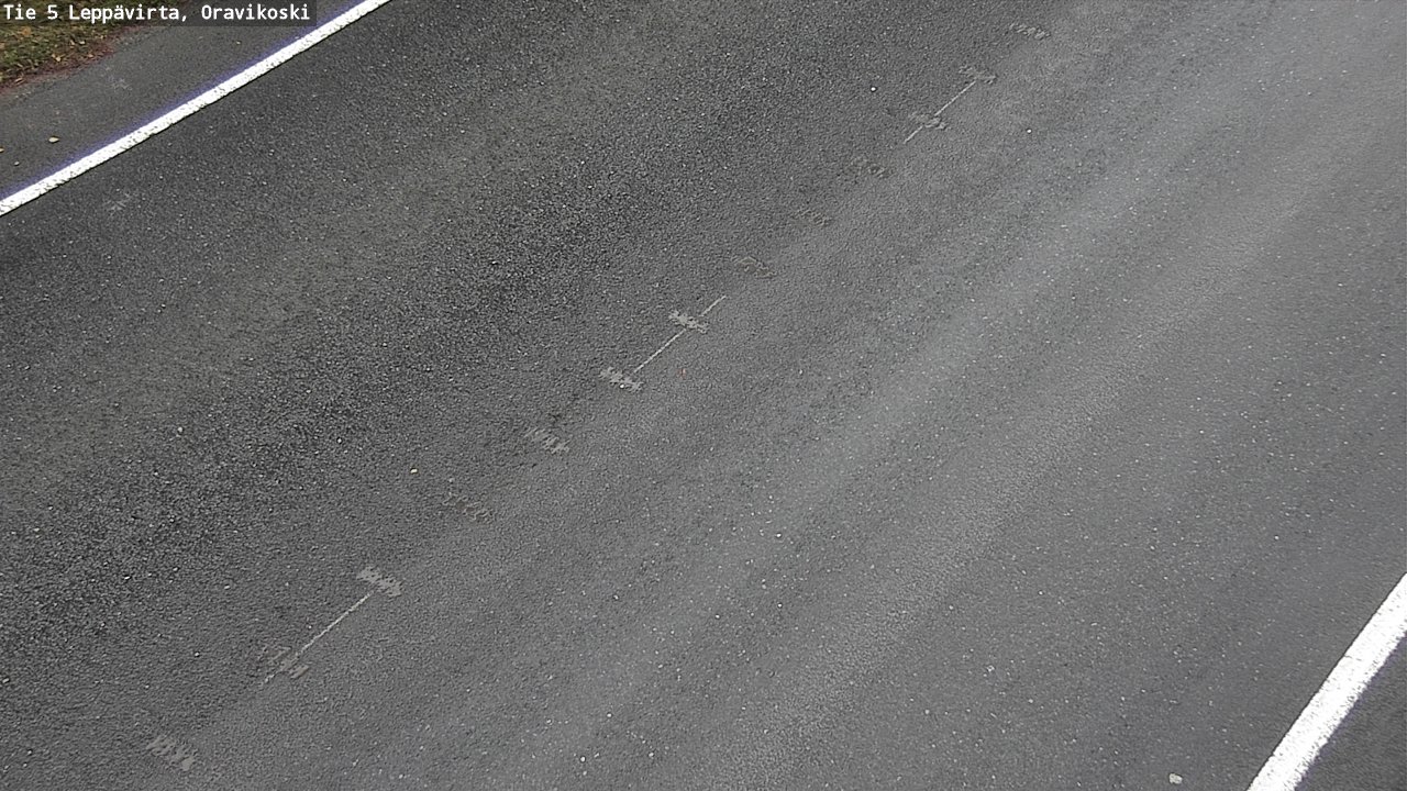 Weather Camera Image Väg 5 Leppävirta, Oravikoski, Leppävirta, Pohjois-Savo