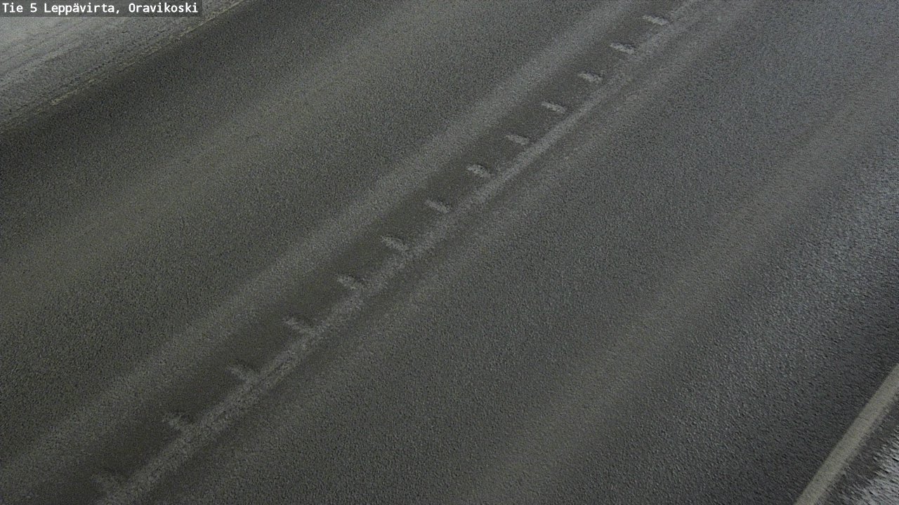 Weather Camera Image Väg 5 Leppävirta, Oravikoski, Leppävirta, Pohjois-Savo