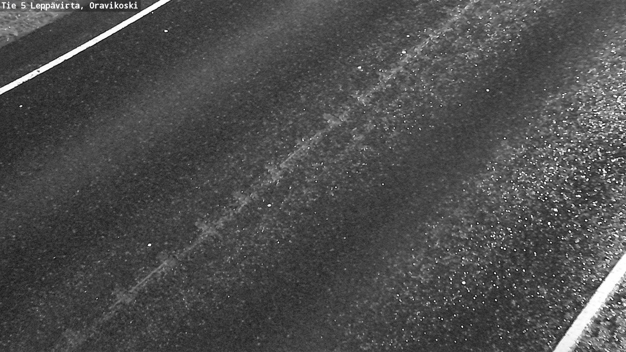 Weather Camera Image Road 5 Leppävirta, Oravikoski, Leppävirta, Pohjois-Savo
