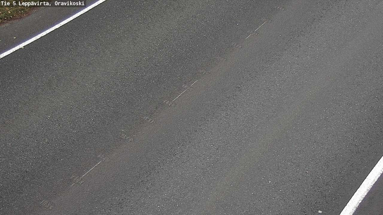 Weather Camera Image Väg 5 Leppävirta, Oravikoski, Leppävirta, Pohjois-Savo