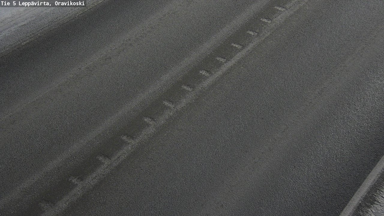 Weather Camera Image Väg 5 Leppävirta, Oravikoski, Leppävirta, Pohjois-Savo