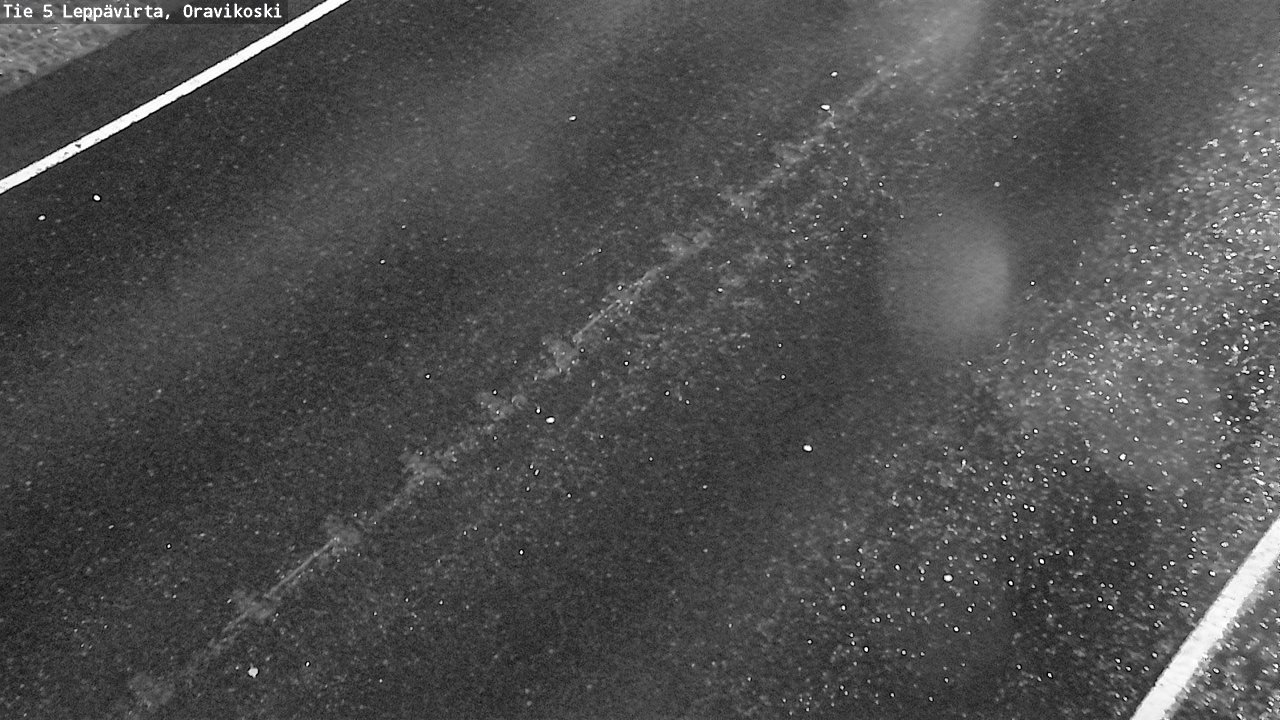 Weather Camera Image Road 5 Leppävirta, Oravikoski, Leppävirta, Pohjois-Savo