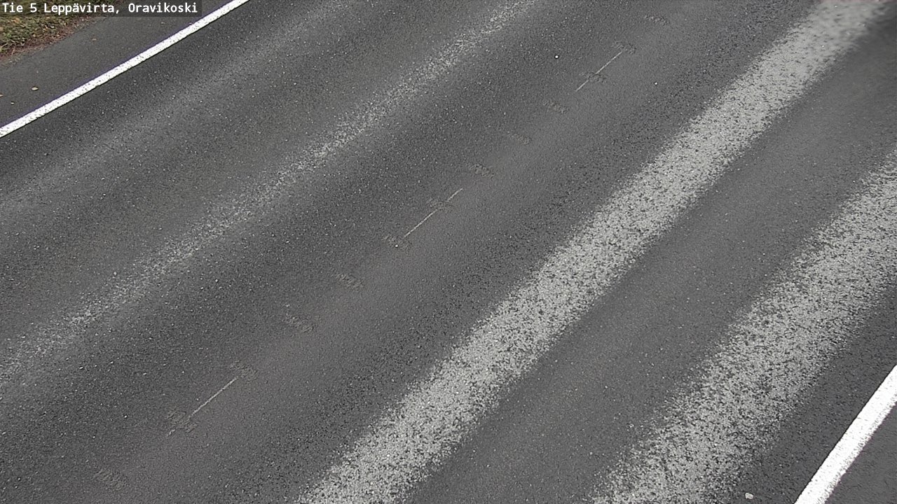 Weather Camera Image Väg 5 Leppävirta, Oravikoski, Leppävirta, Pohjois-Savo