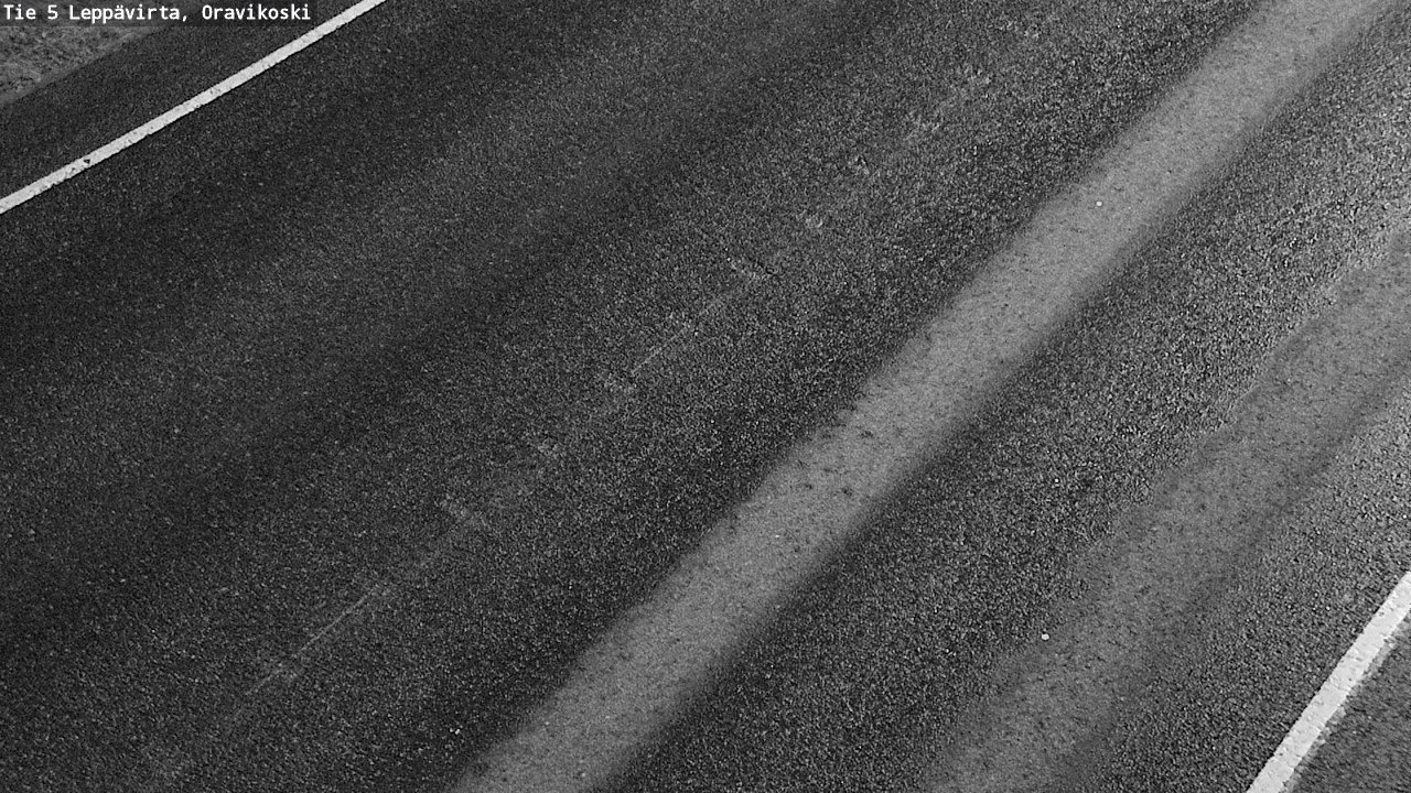 Weather Camera Image Road 5 Leppävirta, Oravikoski, Leppävirta, Pohjois-Savo