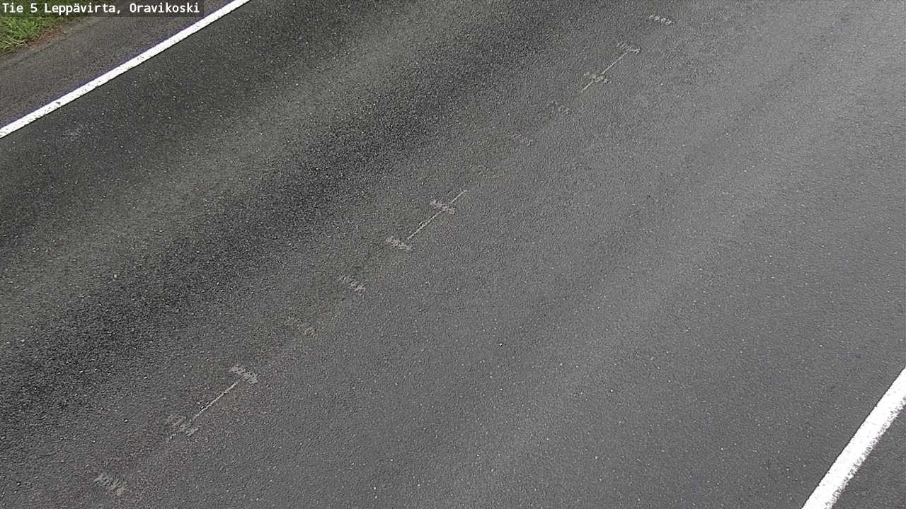 Weather Camera Image Väg 5 Leppävirta, Oravikoski, Leppävirta, Pohjois-Savo