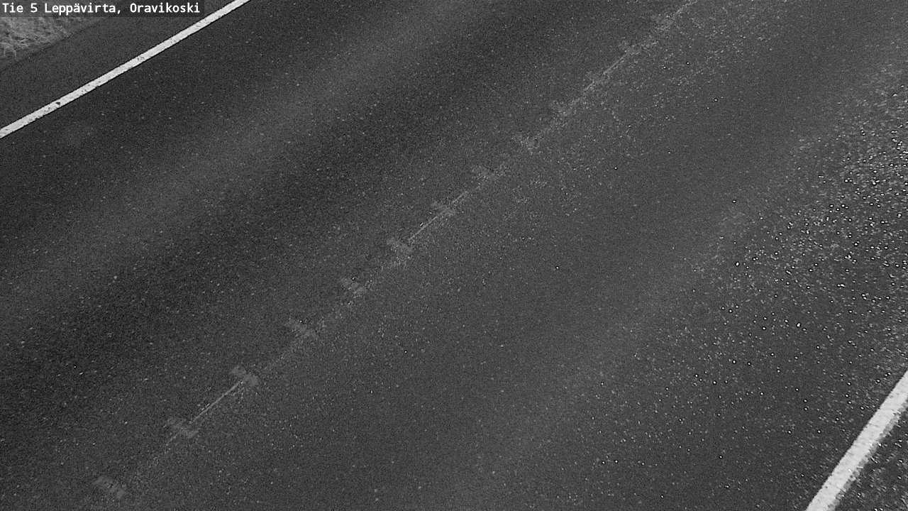 Weather Camera Image Road 5 Leppävirta, Oravikoski, Leppävirta, Pohjois-Savo