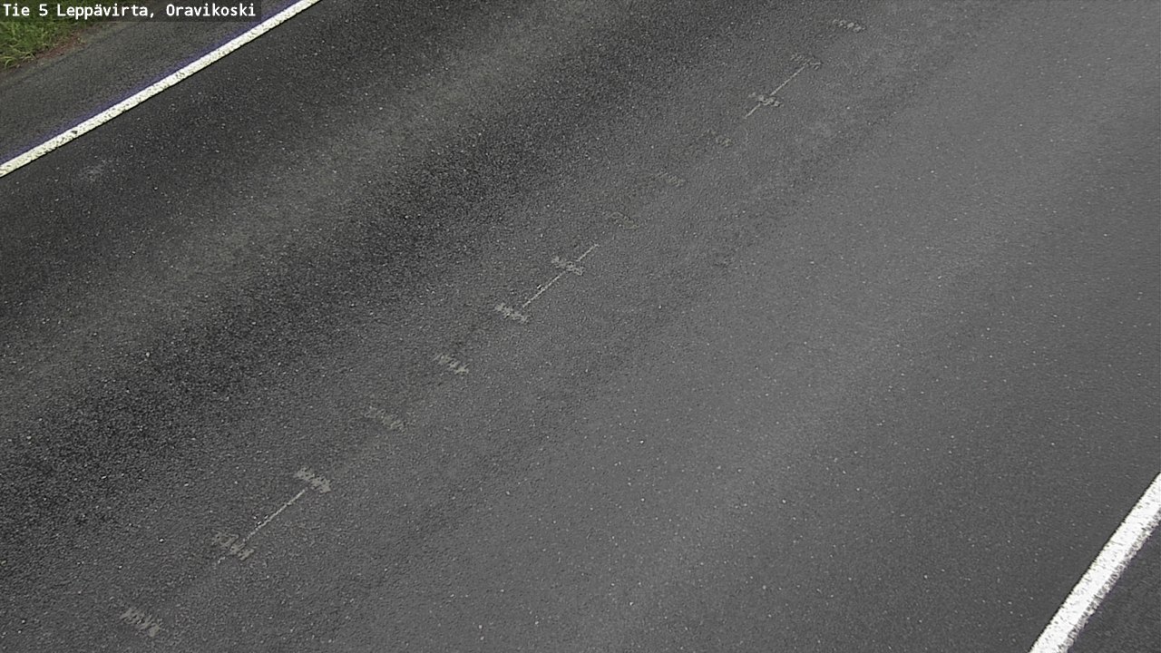 Weather Camera Image Road 5 Leppävirta, Oravikoski, Leppävirta, Pohjois-Savo