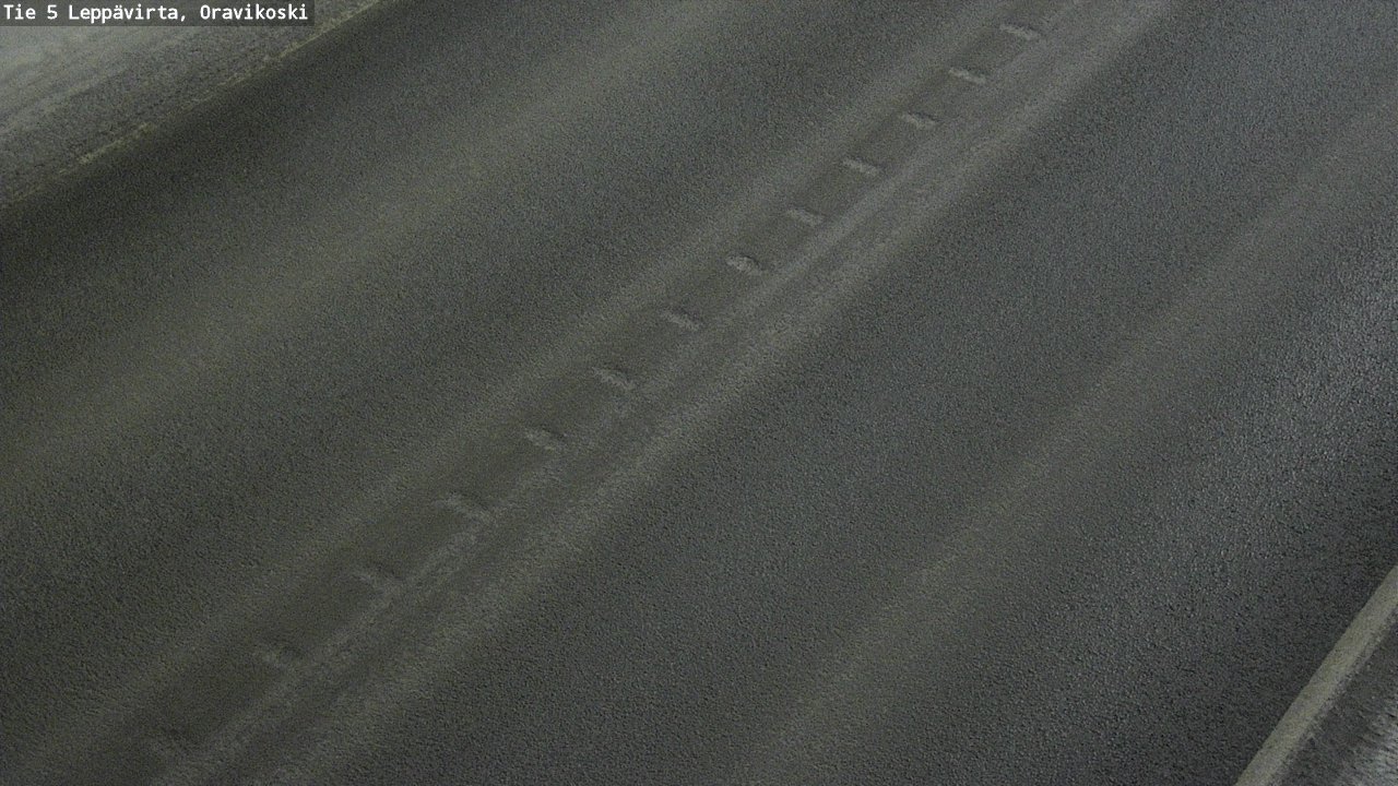 Weather Camera Image Väg 5 Leppävirta, Oravikoski, Leppävirta, Pohjois-Savo