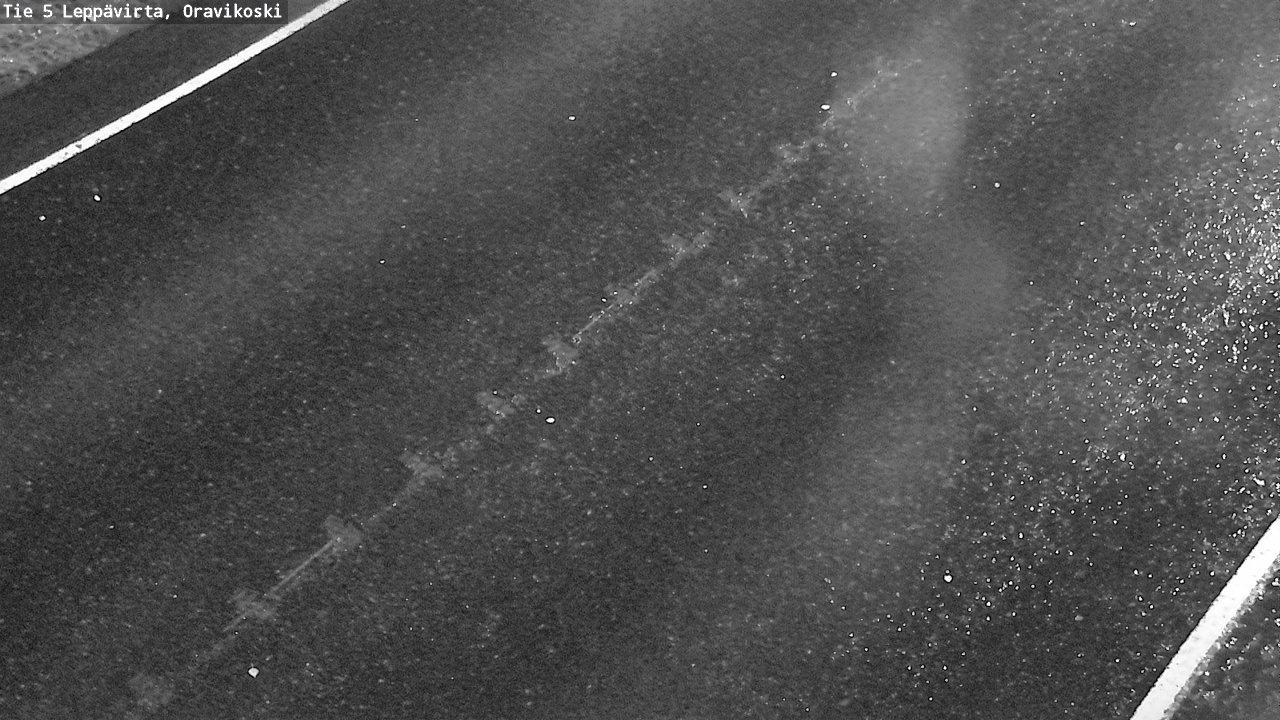 Weather Camera Image Road 5 Leppävirta, Oravikoski, Leppävirta, Pohjois-Savo