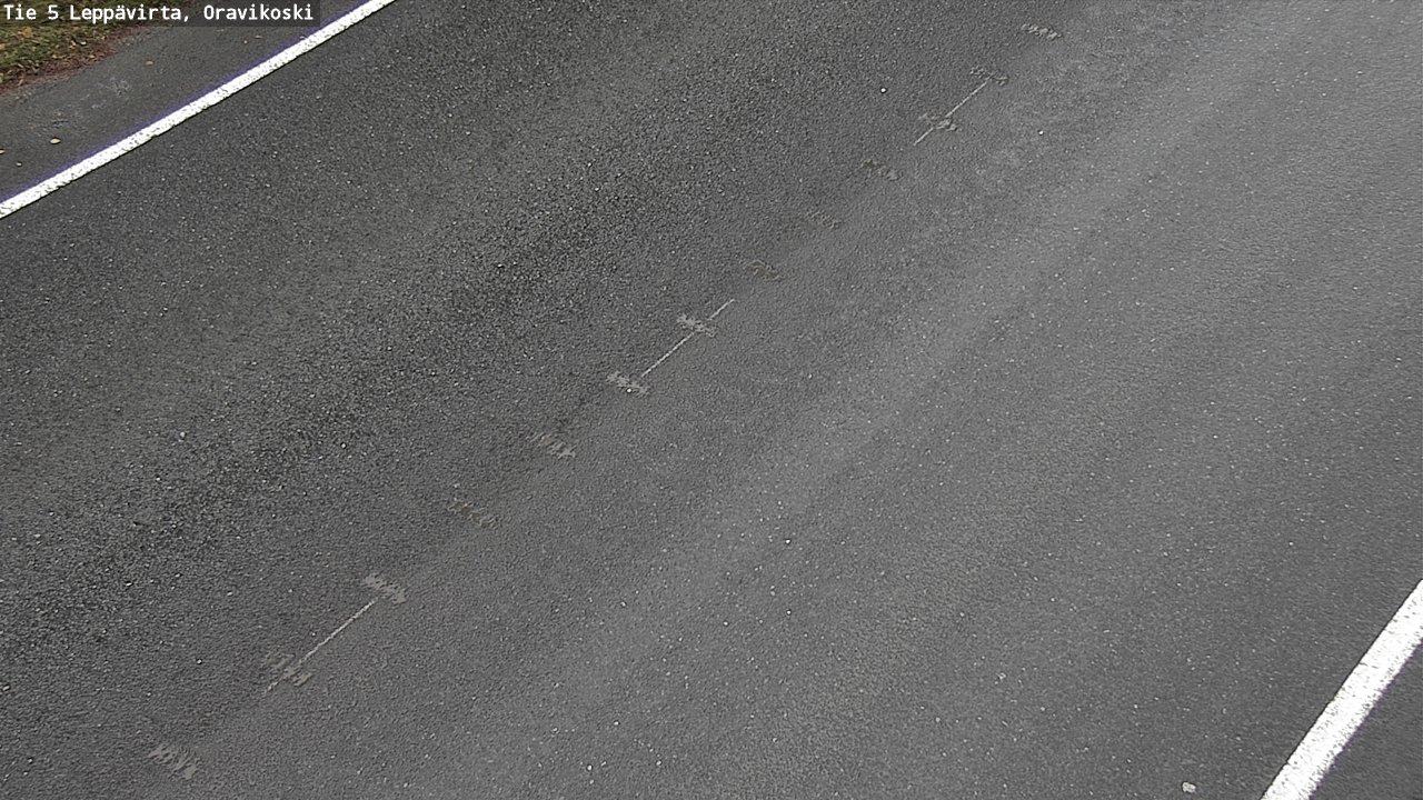Weather Camera Image Väg 5 Leppävirta, Oravikoski, Leppävirta, Pohjois-Savo