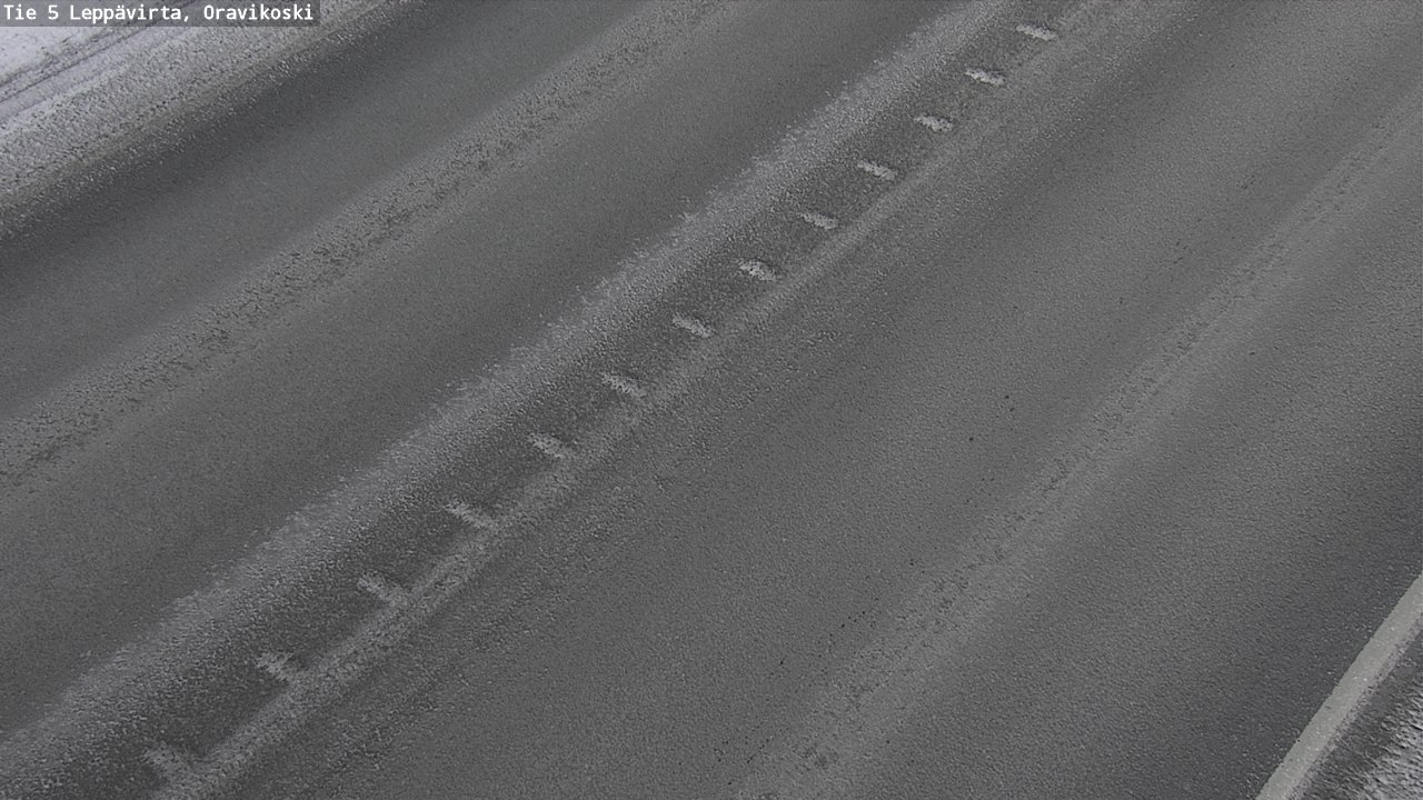 Weather Camera Image Väg 5 Leppävirta, Oravikoski, Leppävirta, Pohjois-Savo