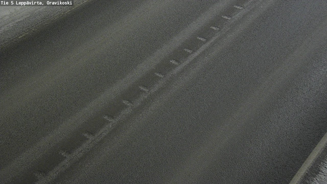 Weather Camera Image Väg 5 Leppävirta, Oravikoski, Leppävirta, Pohjois-Savo