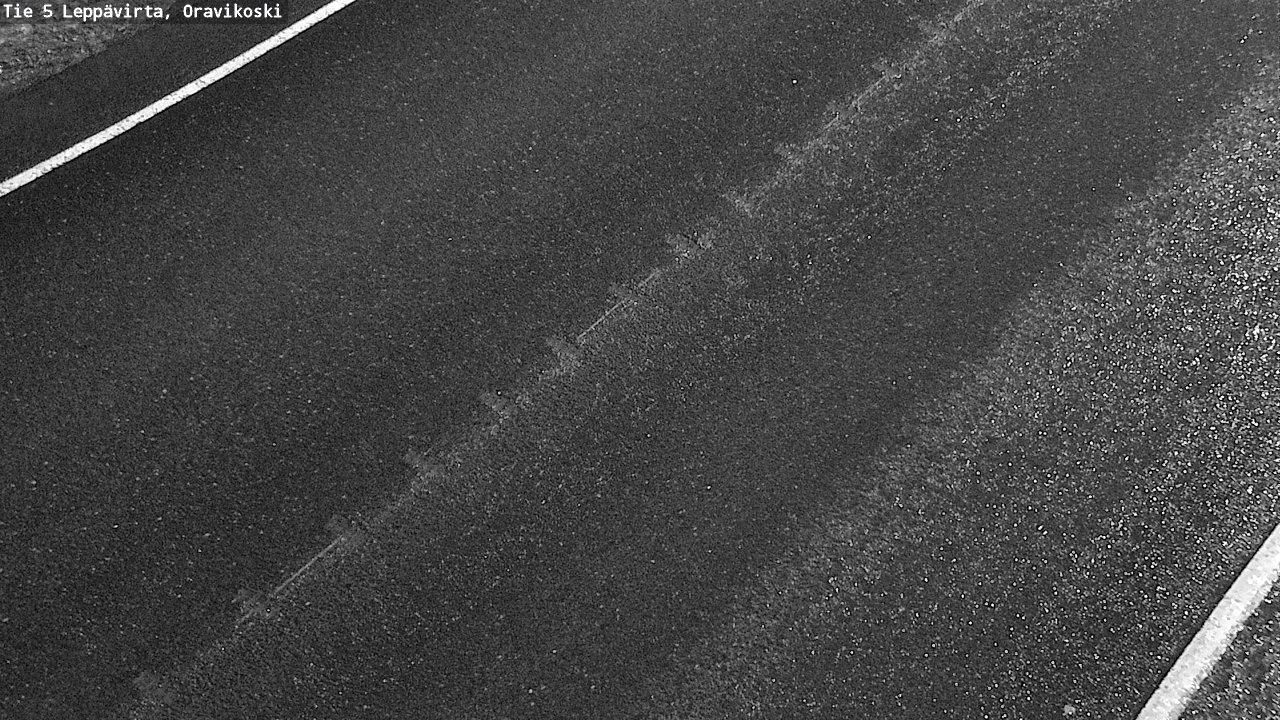 Weather Camera Image Väg 5 Leppävirta, Oravikoski, Leppävirta, Pohjois-Savo