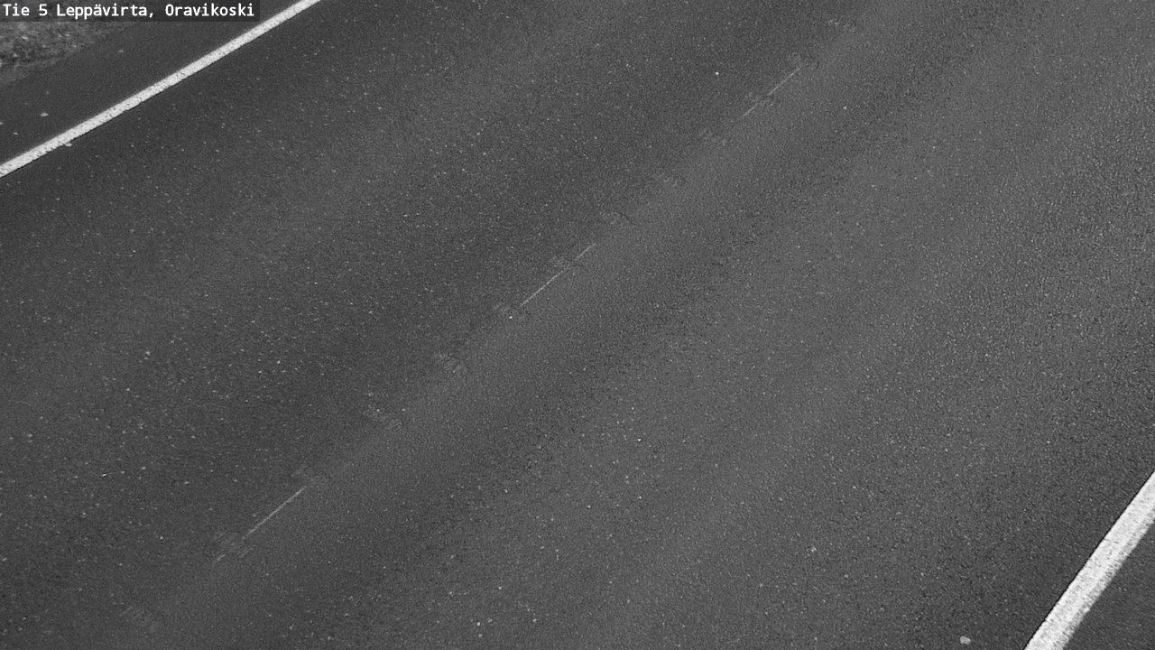 Weather Camera Image Väg 5 Leppävirta, Oravikoski, Leppävirta, Pohjois-Savo