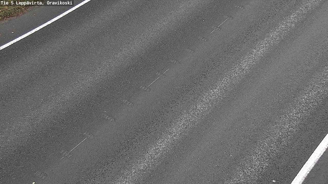 Weather Camera Image Väg 5 Leppävirta, Oravikoski, Leppävirta, Pohjois-Savo