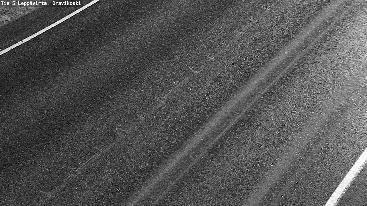 Weather Camera Image Road 5 Leppävirta, Oravikoski, Leppävirta, Pohjois-Savo