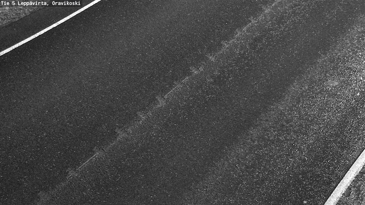 Weather Camera Image Väg 5 Leppävirta, Oravikoski, Leppävirta, Pohjois-Savo
