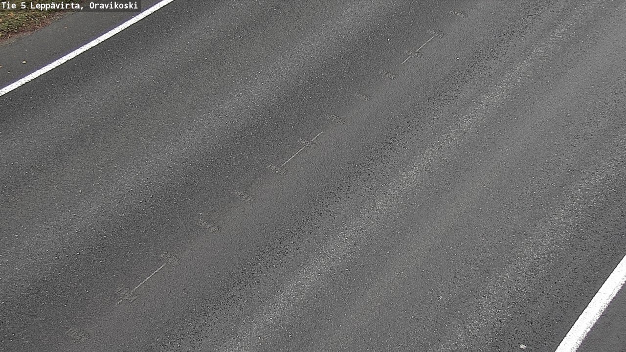 Weather Camera Image Väg 5 Leppävirta, Oravikoski, Leppävirta, Pohjois-Savo