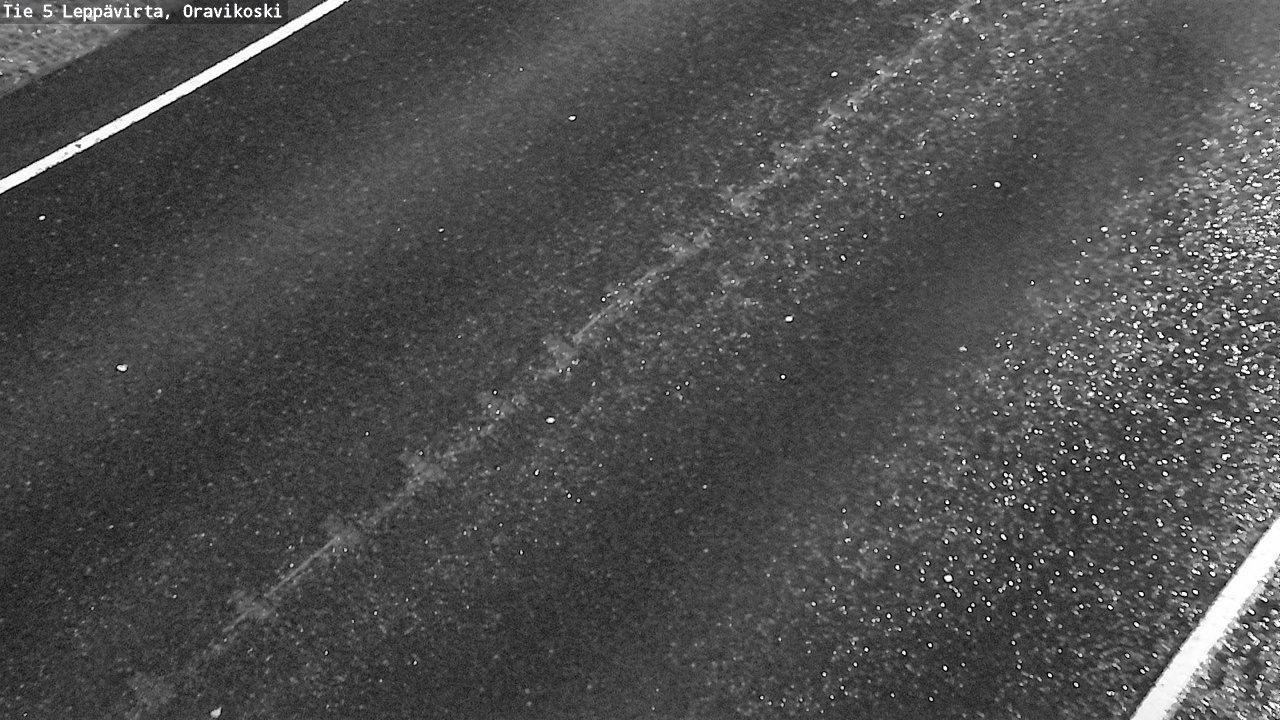 Weather Camera Image Road 5 Leppävirta, Oravikoski, Leppävirta, Pohjois-Savo
