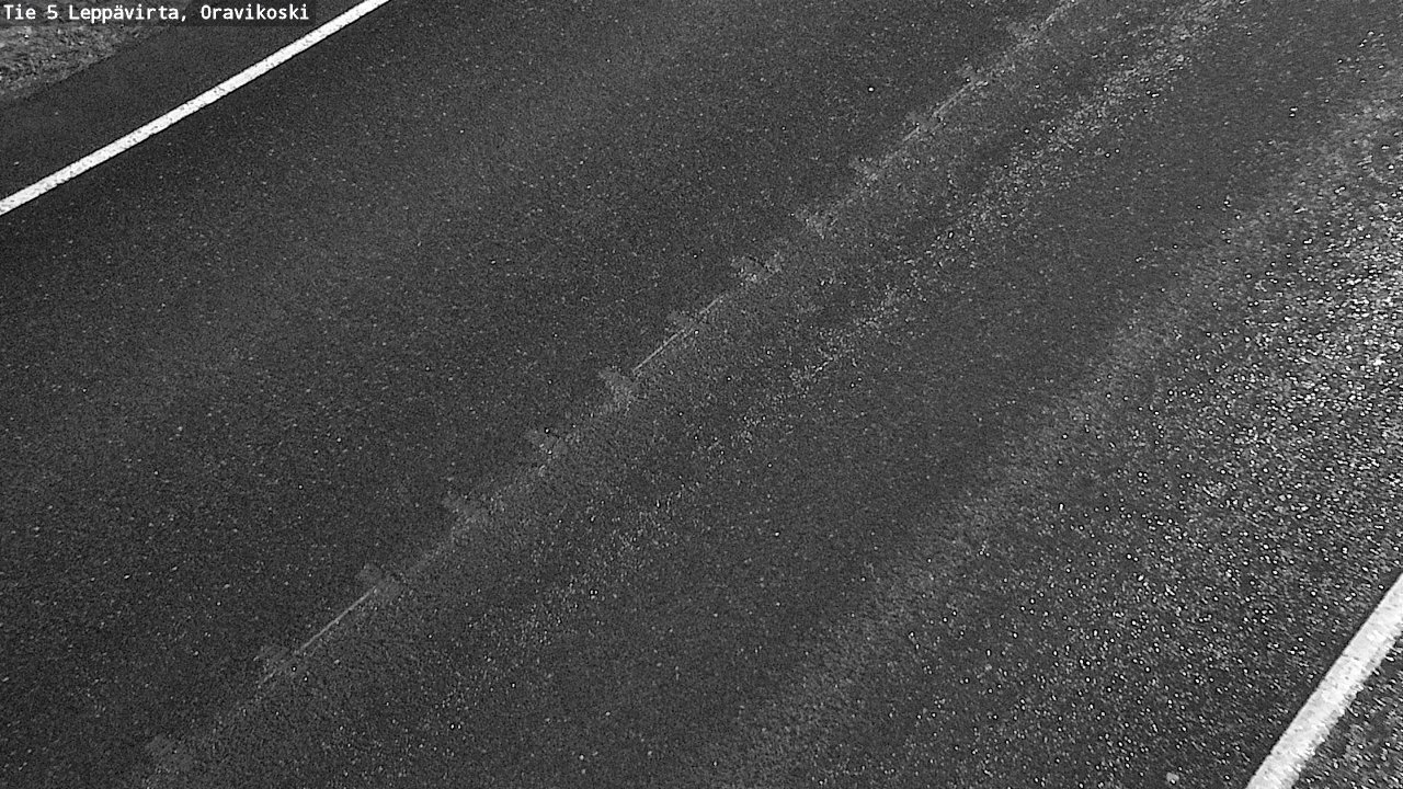 Weather Camera Image Väg 5 Leppävirta, Oravikoski, Leppävirta, Pohjois-Savo
