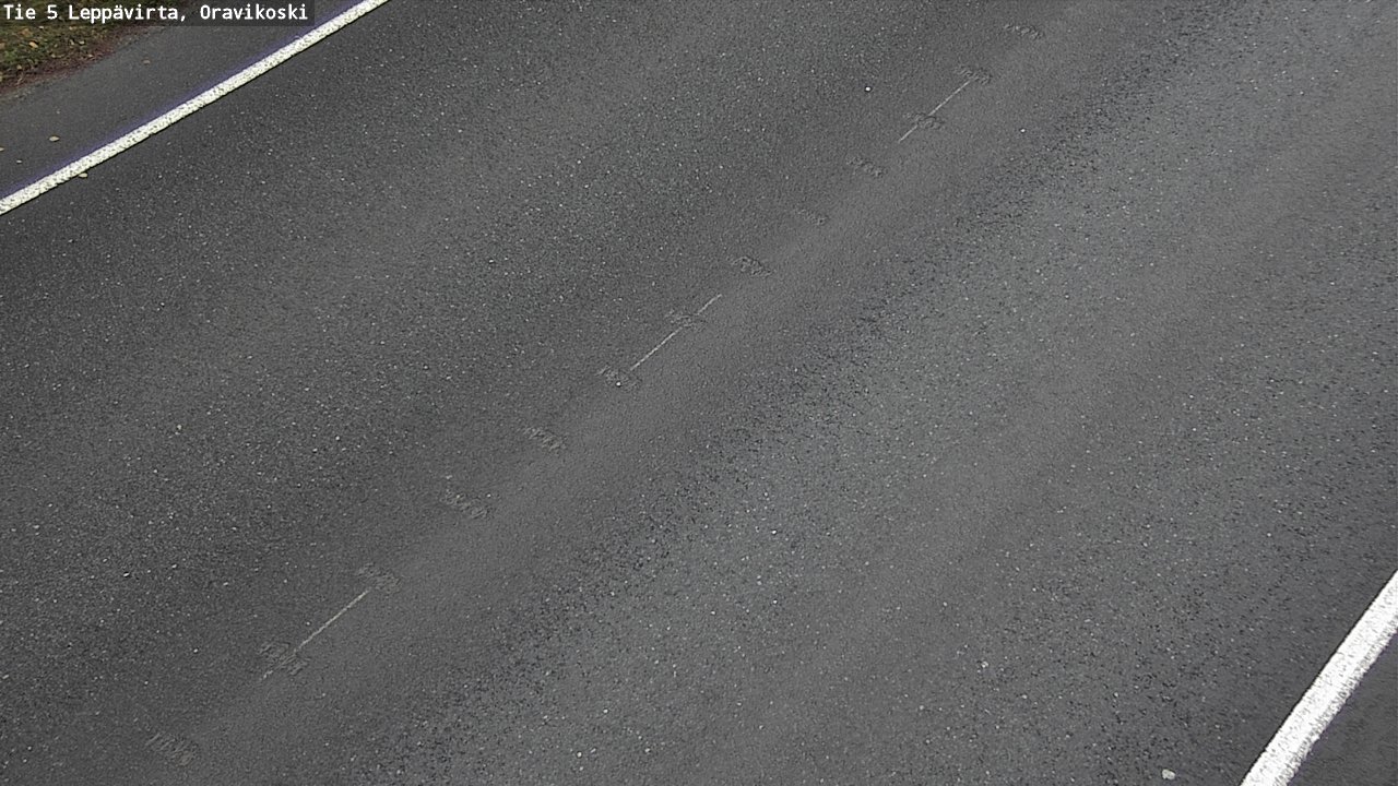 Weather Camera Image Väg 5 Leppävirta, Oravikoski, Leppävirta, Pohjois-Savo
