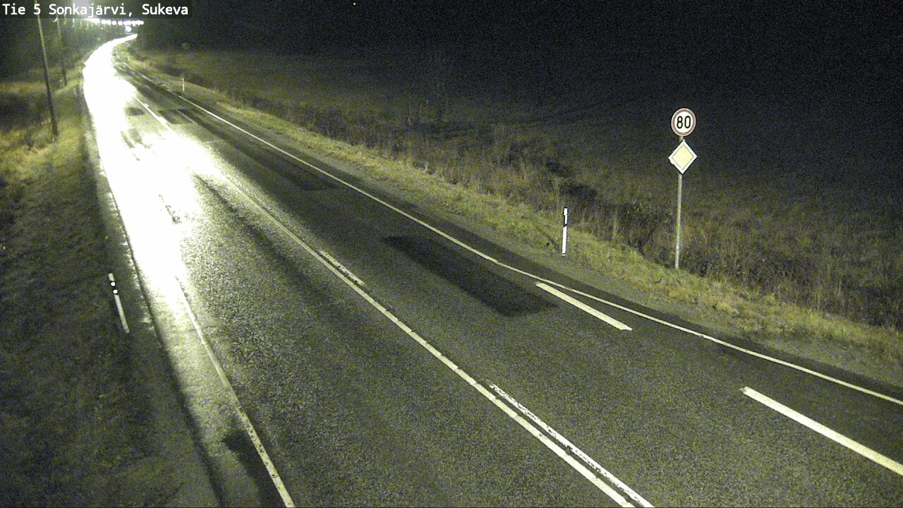 Weather Camera Image Road 5 Sonkajärvi, Sukeva, Sonkajärvi, Pohjois-Savo
