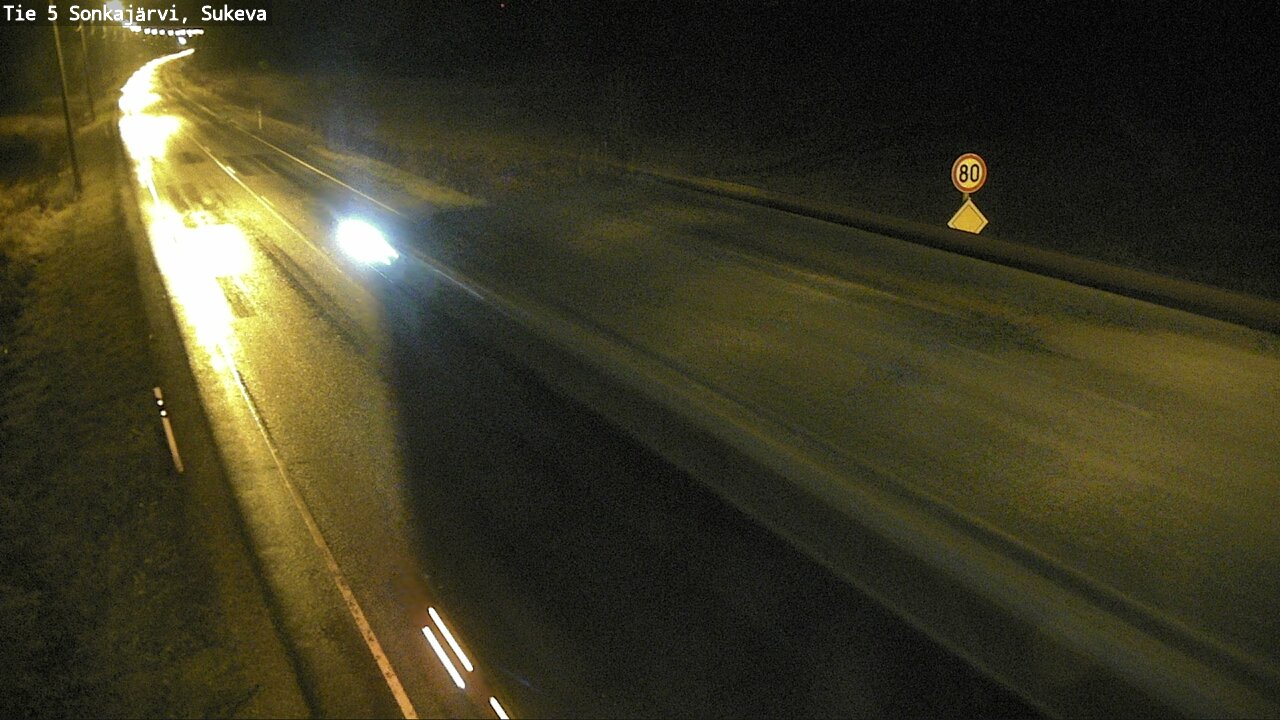 Weather Camera Image Road 5 Sonkajärvi, Sukeva, Sonkajärvi, Pohjois-Savo