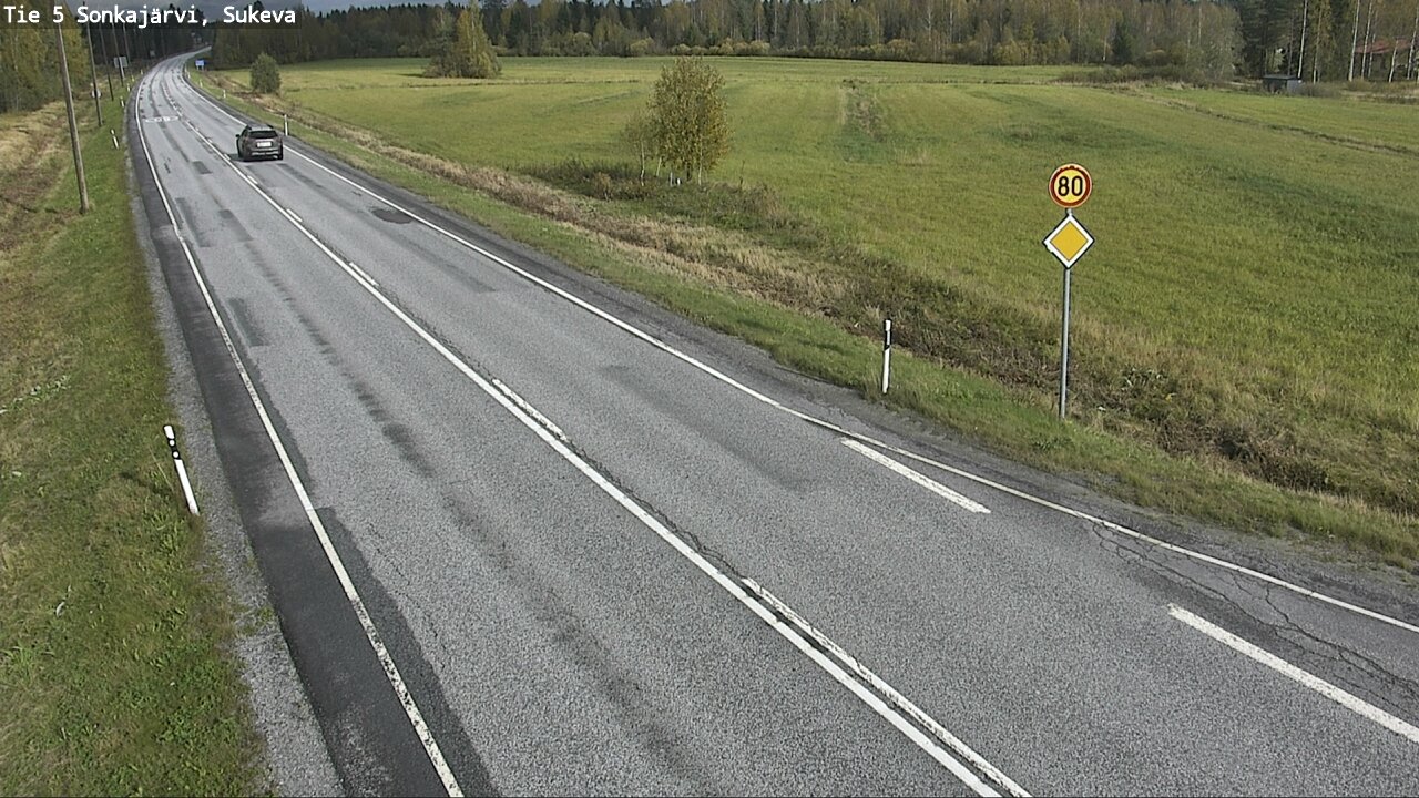 Kelikamerat Kuva Tie 5 Sonkajärvi, Sukeva, Sonkajärvi, Pohjois-Savo