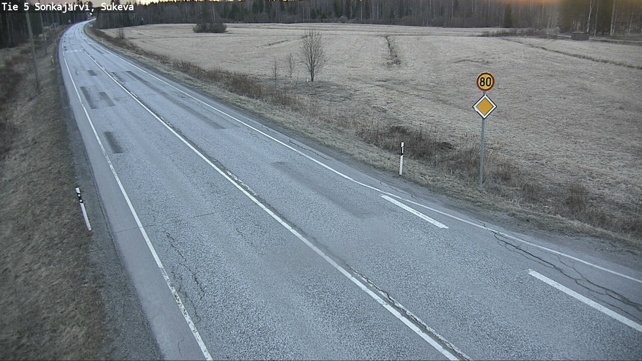 Kelikamerat Kuva Tie 5 Sonkajärvi, Sukeva, Sonkajärvi, Pohjois-Savo
