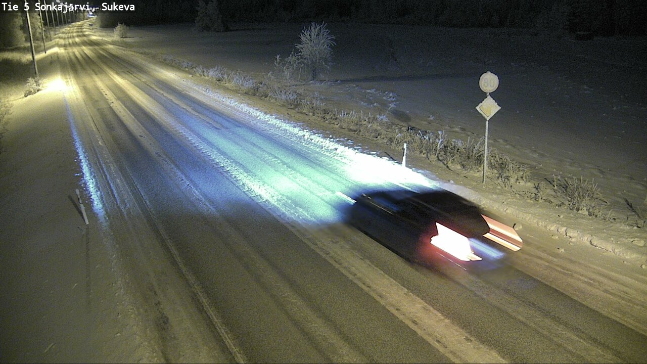 Weather Camera Image Road 5 Sonkajärvi, Sukeva, Sonkajärvi, Pohjois-Savo