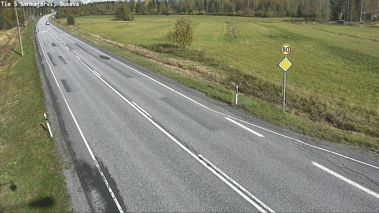Kelikamerat Kuva Tie 5 Sonkajärvi, Sukeva, Sonkajärvi, Pohjois-Savo