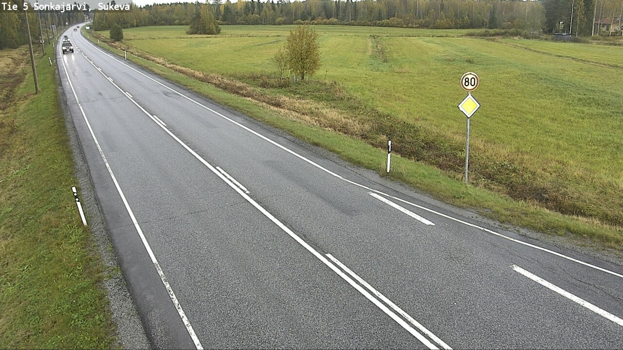 Kelikamerat Kuva Tie 5 Sonkajärvi, Sukeva, Sonkajärvi, Pohjois-Savo