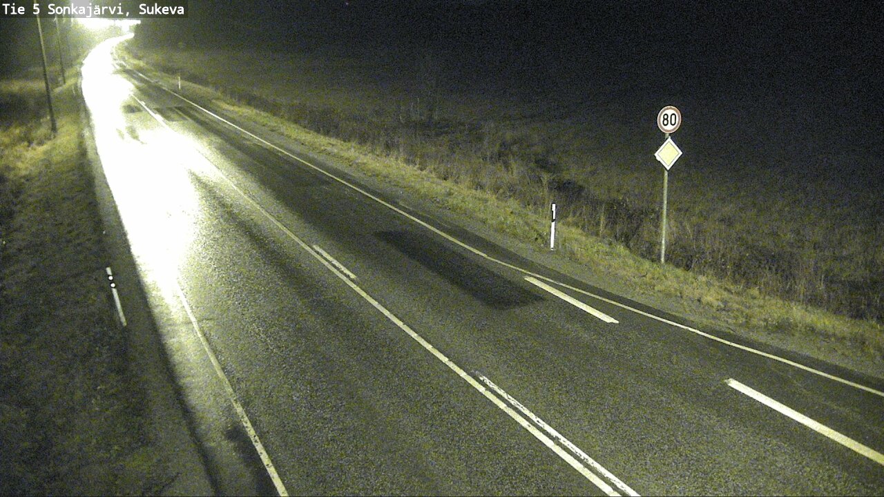 Weather Camera Image Road 5 Sonkajärvi, Sukeva, Sonkajärvi, Pohjois-Savo