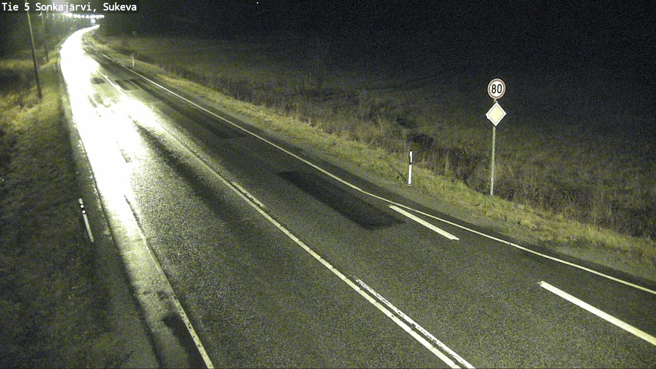 Weather Camera Image Road 5 Sonkajärvi, Sukeva, Sonkajärvi, Pohjois-Savo