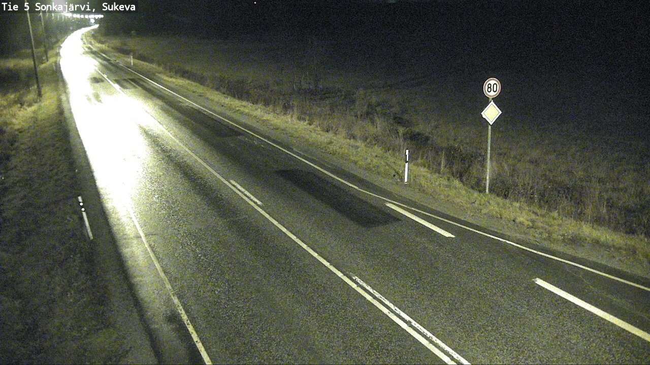 Weather Camera Image Road 5 Sonkajärvi, Sukeva, Sonkajärvi, Pohjois-Savo