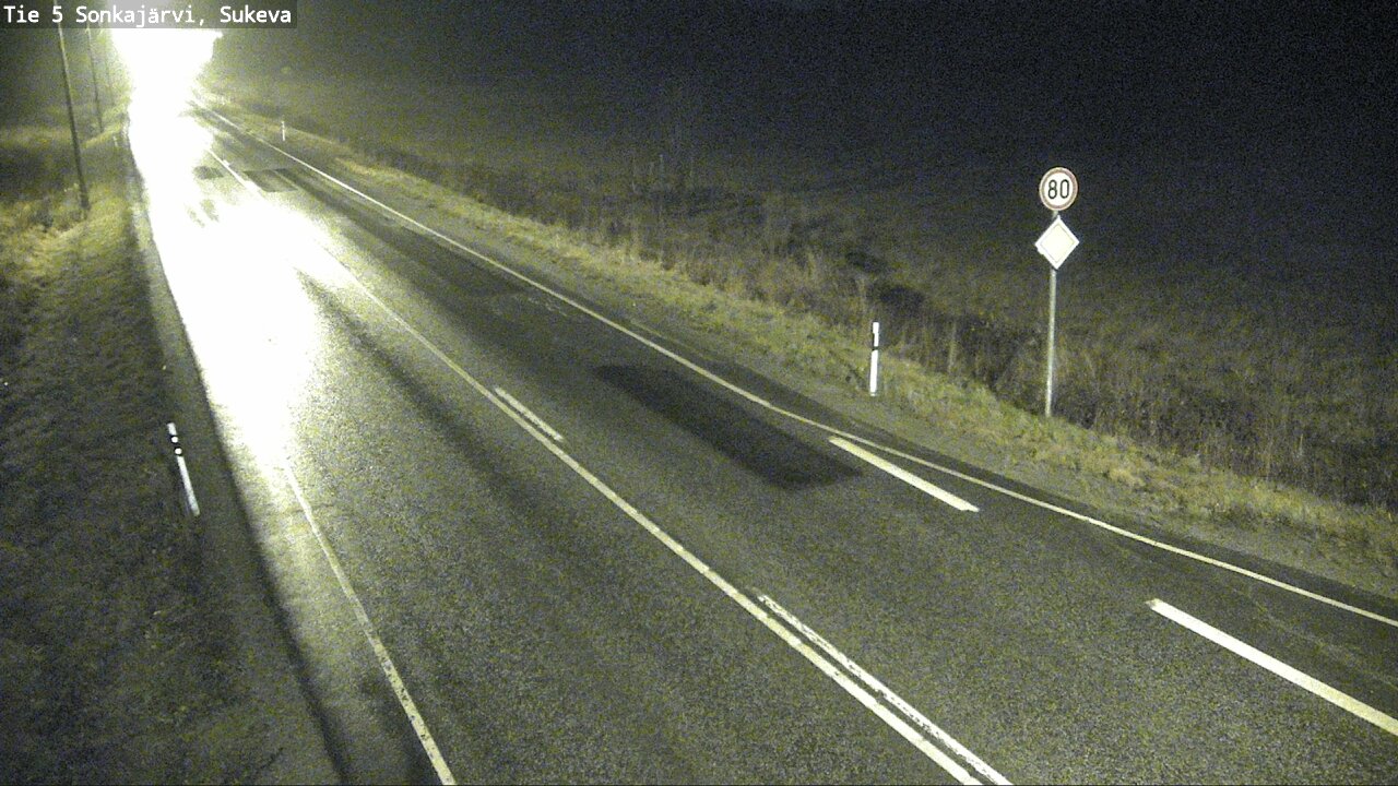 Weather Camera Image Road 5 Sonkajärvi, Sukeva, Sonkajärvi, Pohjois-Savo