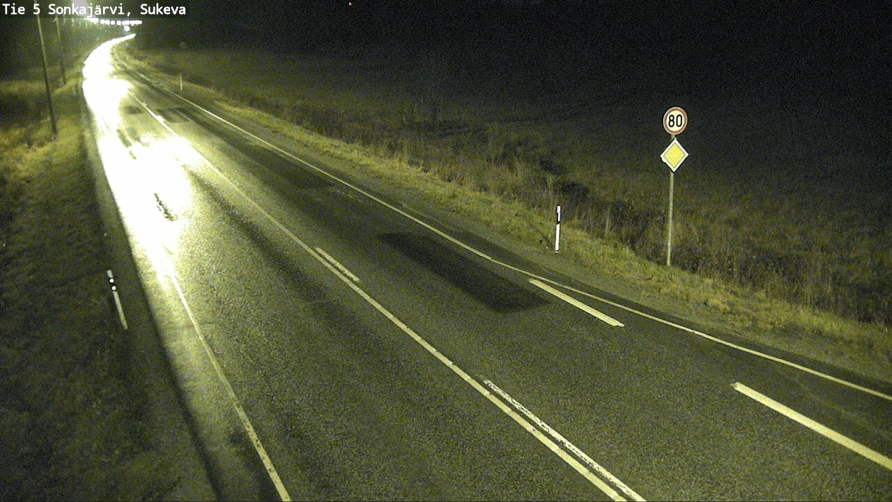 Weather Camera Image Road 5 Sonkajärvi, Sukeva, Sonkajärvi, Pohjois-Savo