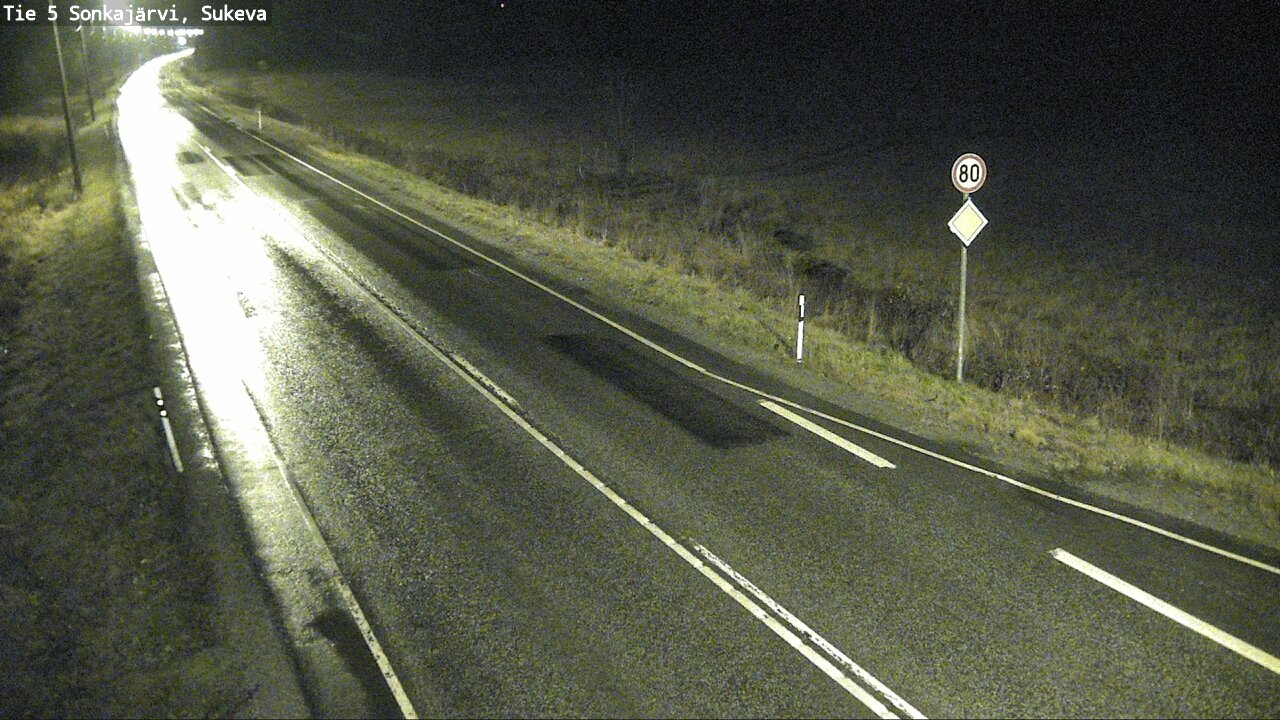 Weather Camera Image Road 5 Sonkajärvi, Sukeva, Sonkajärvi, Pohjois-Savo