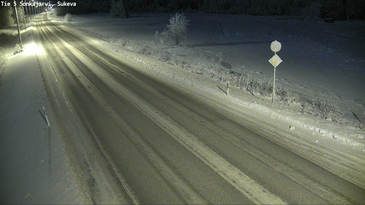 Weather Camera Image Road 5 Sonkajärvi, Sukeva, Sonkajärvi, Pohjois-Savo