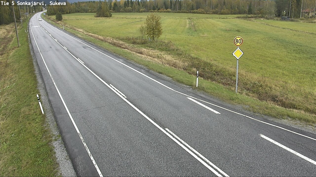 Kelikamerat Kuva Tie 5 Sonkajärvi, Sukeva, Sonkajärvi, Pohjois-Savo